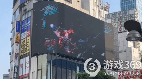 《最终幻想16》发售倒计时！新宿街头裸眼3D广告展示召唤兽战斗效果